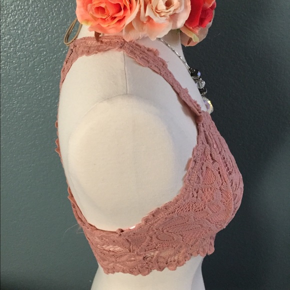 🌸 NWT🌸 ‼️LAST ONE‼️ROSE’ LACE RACERBACK BRALETTE - Picture 5 of 8
